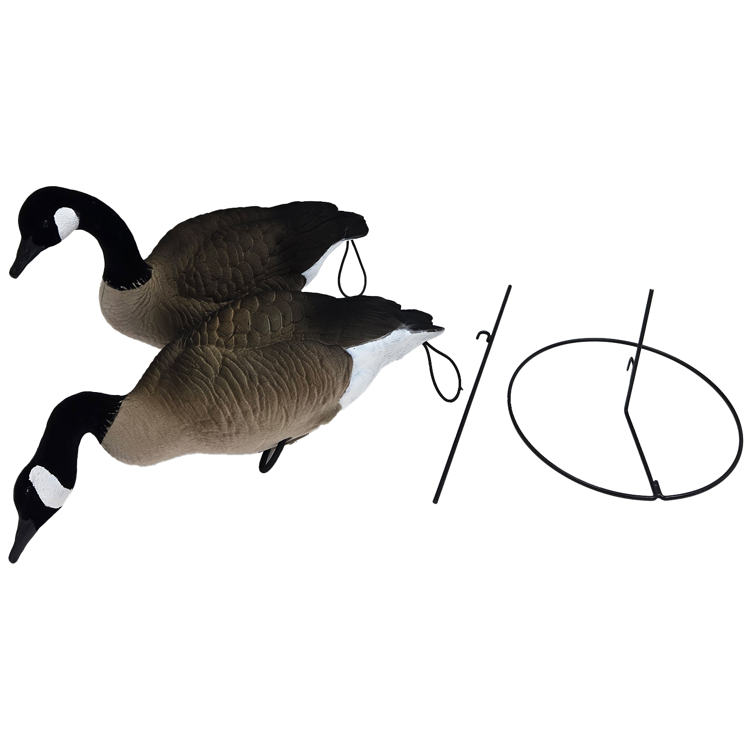 SQ349 HDPE Flocked Canada Goose