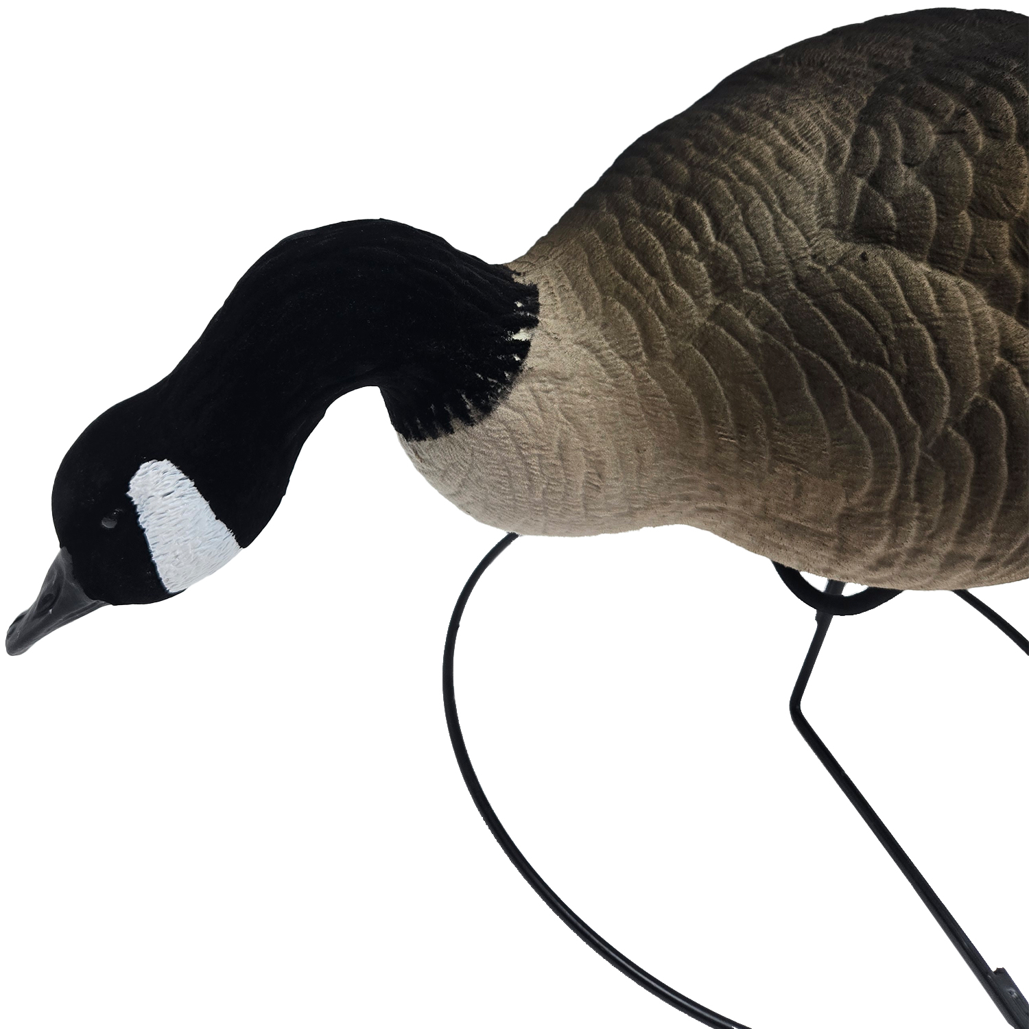SQ349 HDPE Flocked Canada Goose
