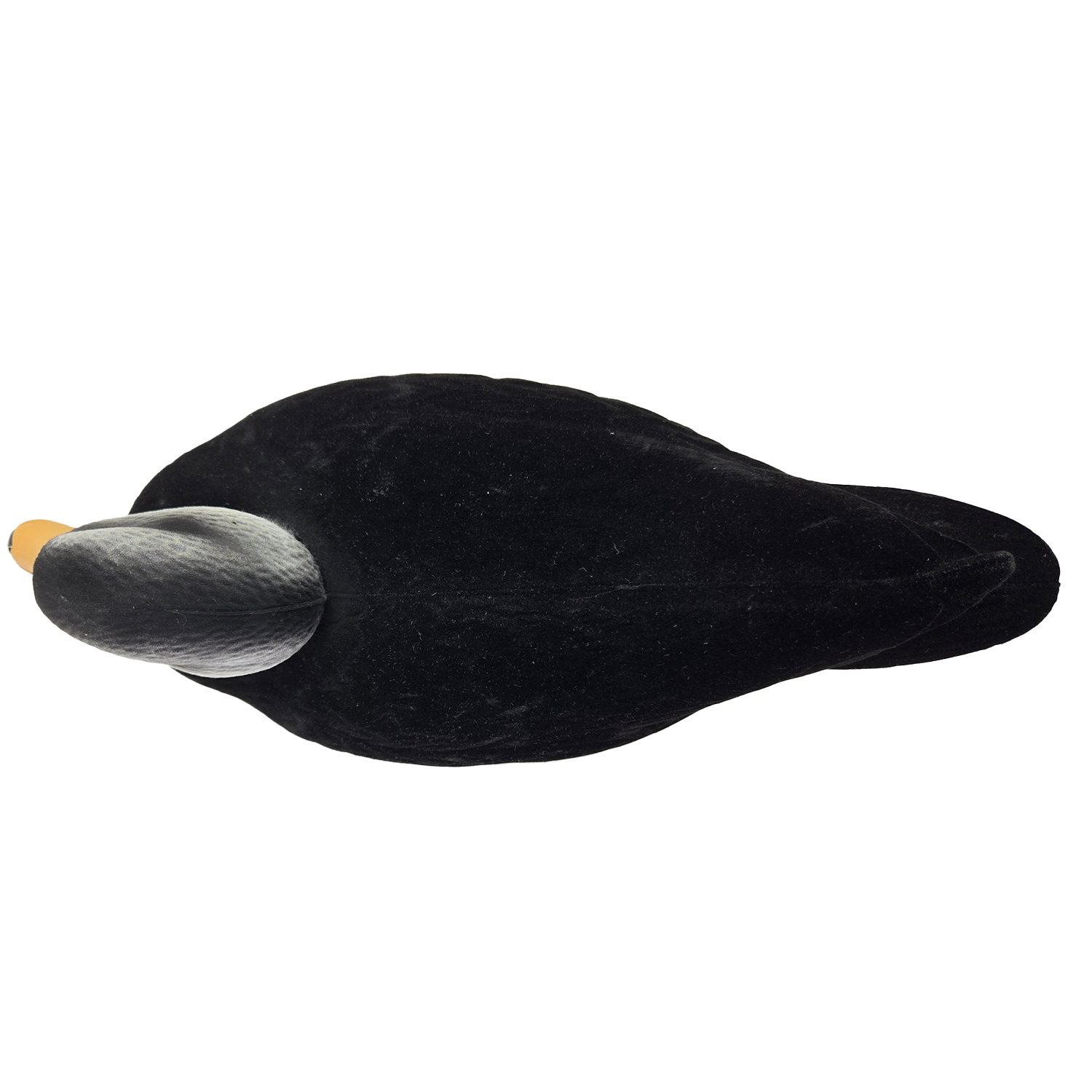 SQ352 HDPE Flocking Black Duck Decoy