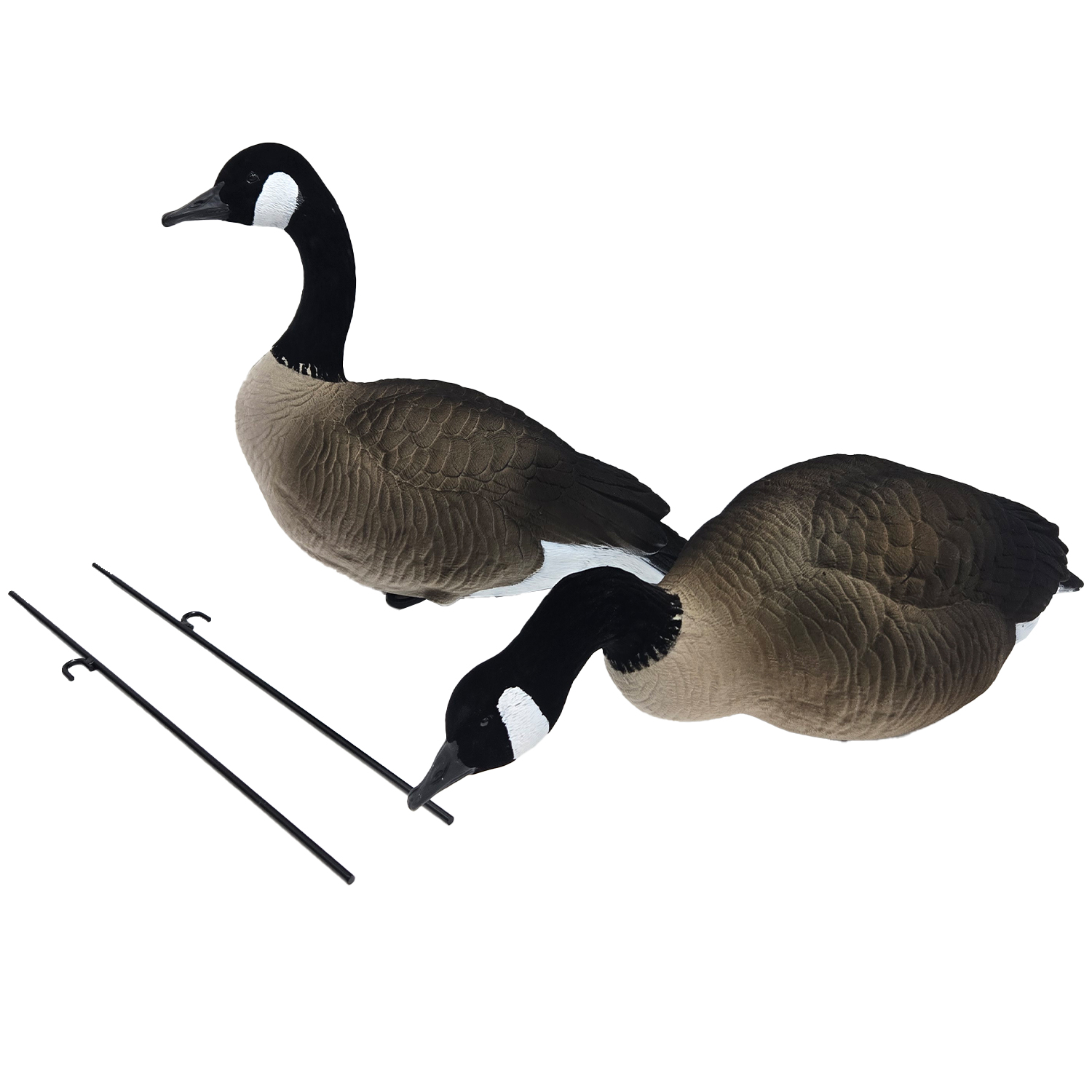 SQ349 HDPE Flocked Canada Goose